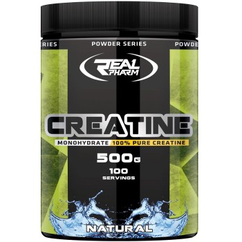 Real Pharm Creatine Monohydrate Natural, 500 Grams - Unflavoured