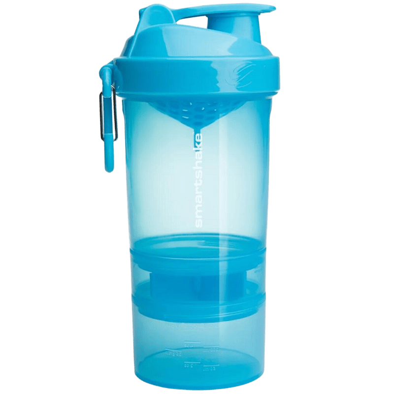 SmartShake Original2GO Neon Blue, 600 ml