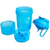 SmartShake Original2GO Neon Blue, 600 ml