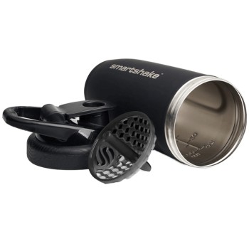 SmartShake Reforce Stainless Steel Black, 900 ml.