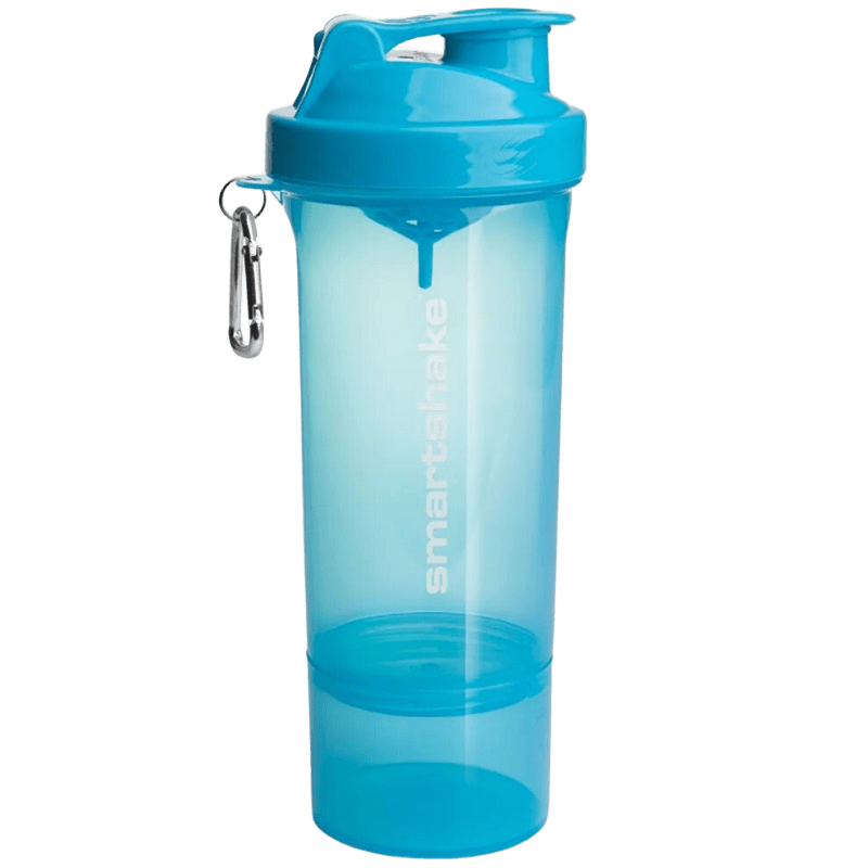 Smartshake Slim Neon Blue, 500 ml