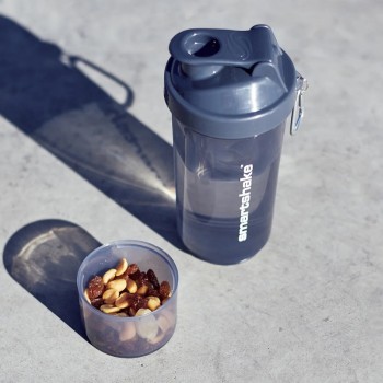 Smartshake Slim Stormy Gray, 500 ml