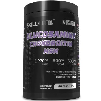 Skill Nutrition Glucosamine Chondroitin MSM, 90 Capsules