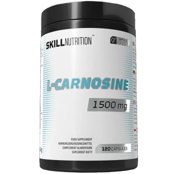 Skill Nutrition L-Carnosine 1500 mg, 120 Vegan Capsules