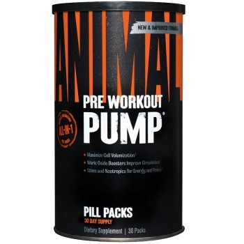 Universal Nutrition Animal Pump, 30 Packs
