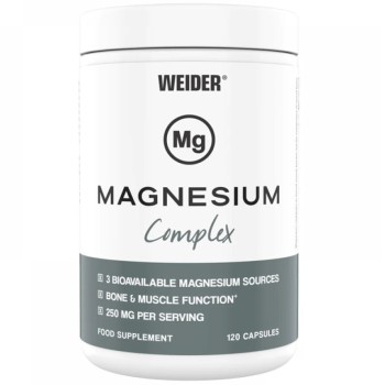 Weider Magnesium Complex, 120 Capsules